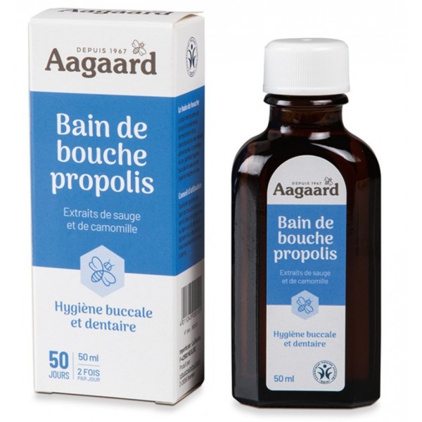 Propolis en bain de bouche