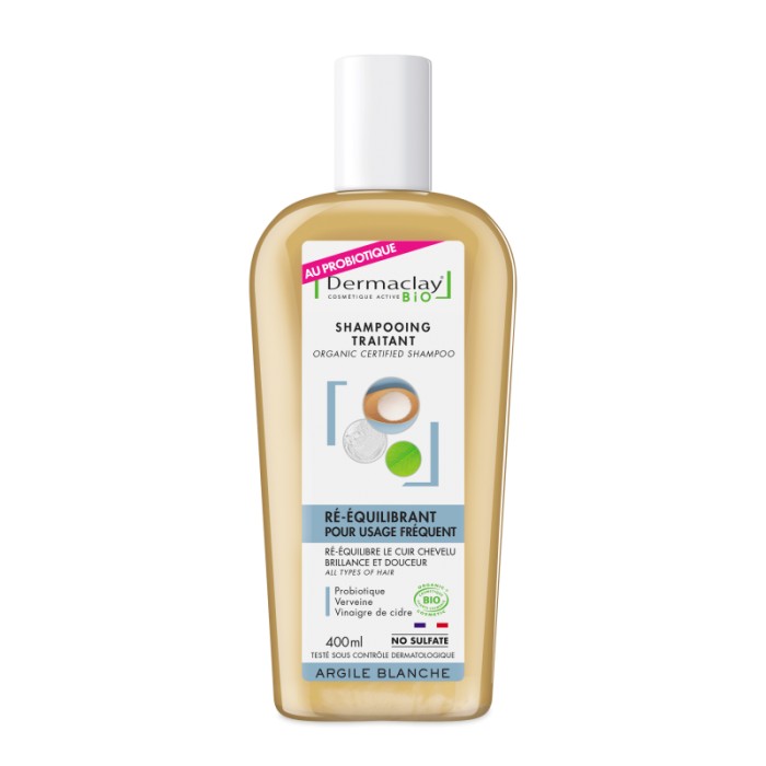Shampooing Ré-équilibrant pour usage fréquent - Certifié Bio*