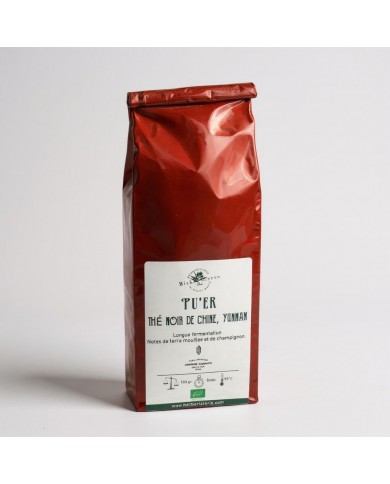Pu'er-Thé sombre de chine, Yunnan BIO