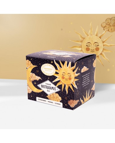Tisane Nostradamus Bio en infusettes en recharge carton