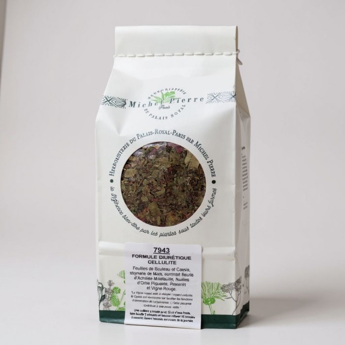 Tisane Diurétique Cellulite Michel Pierre | Vigne Rouge & Cassis | Santé de la Peau