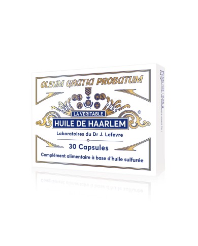 Huile de haarlem véritable