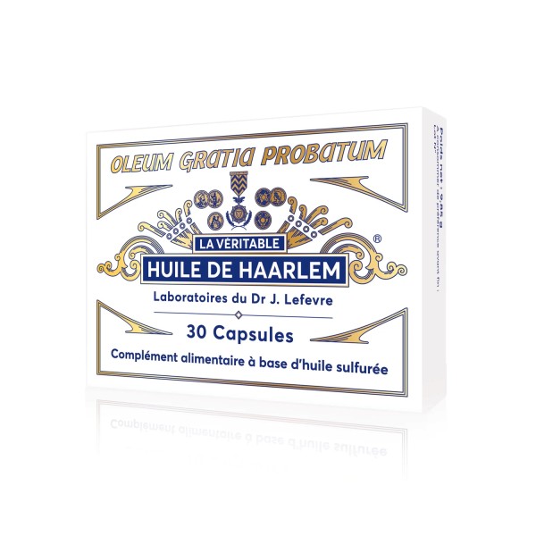 Huile de haarlem véritable