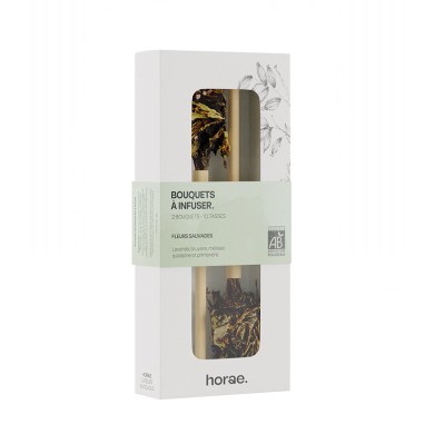 Coffret de 2 bouquets Fleurs sauvages à infuser Bio