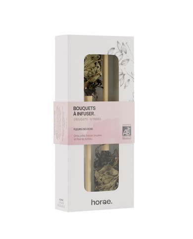 Coffret de 2 bouquets Fleurs des bois à infuser Bio