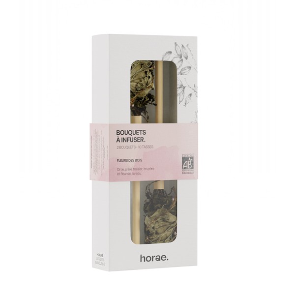 Coffret de 2 bouquets Fleurs des bois à infuser Bio