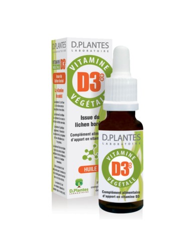 Vitamine D3 400 UI végétale en spray
