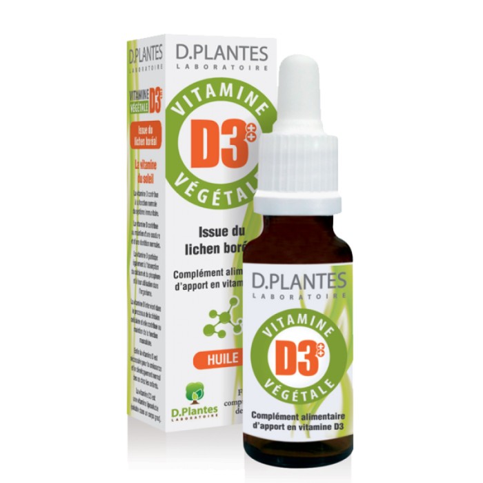 Vitamine D3 400 UI végétale en spray