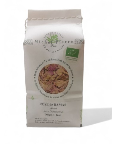 Rose de Damas - pétales en vrac BIO