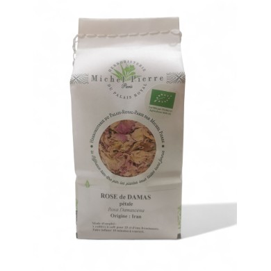 Rose de Damas - pétales en vrac BIO
