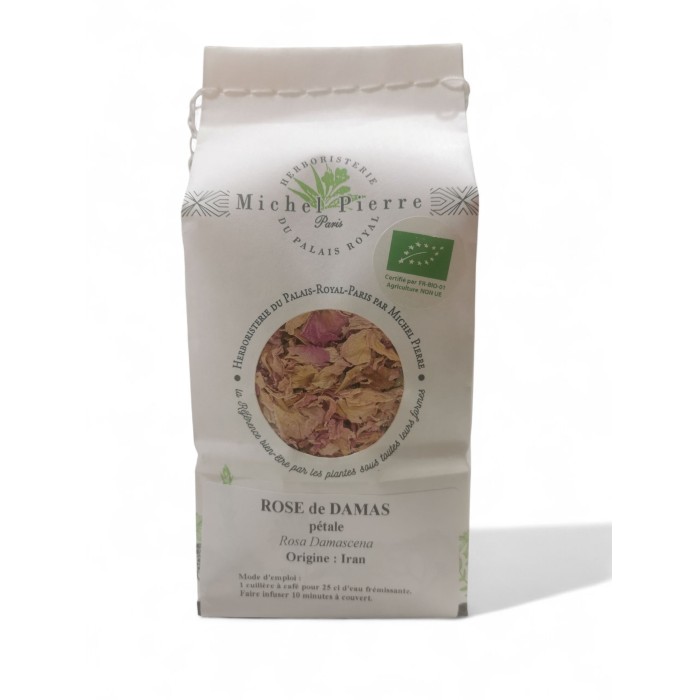 Rose de Damas - pétales en vrac BIO