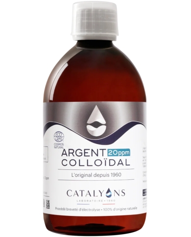 Argent Colloïdal 20 ppm catalyon