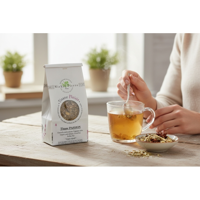 Tisane Passion – Arômes épicés & enveloppants|  Michel Pierre | 100g