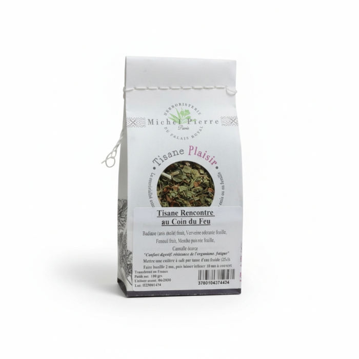 Tisane Rencontre au Coin du Feu – Confort Digestif & Énergie | Michel Pierre | 100g