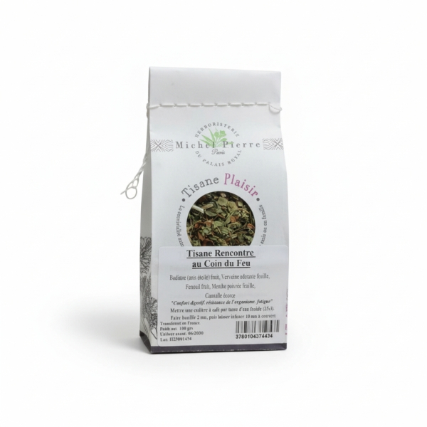 Tisane Rencontre au Coin du Feu – Confort Digestif & Énergie | Michel Pierre | 100g