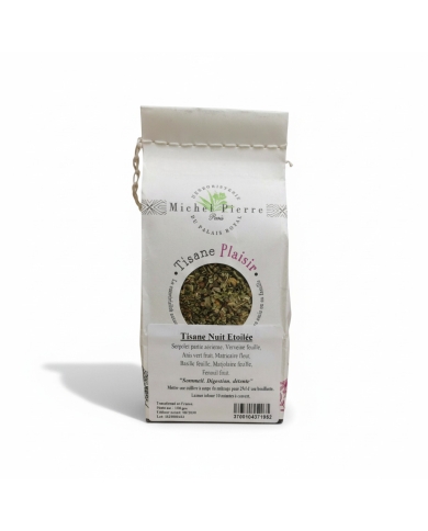 Tisane Nuit Étoilée – Sommeil & Confort Digestif |  Michel Pierre | 100g