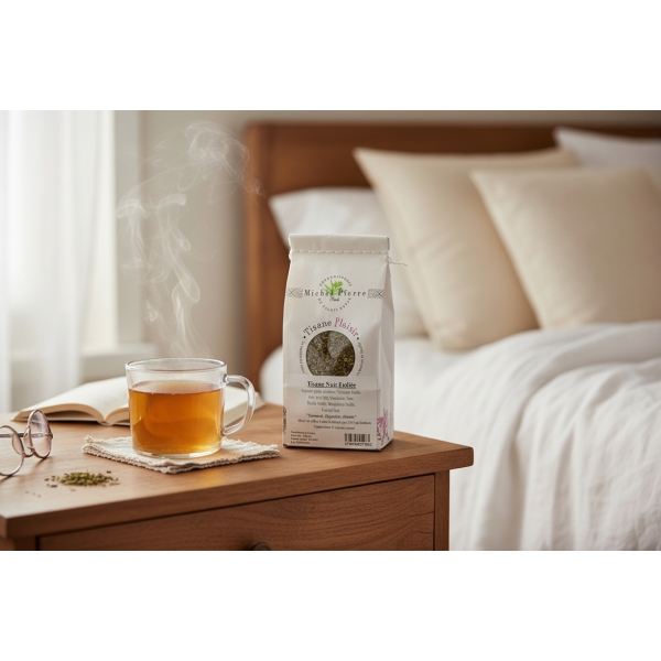 Tisane Nuit Étoilée – Sommeil & Confort Digestif |  Michel Pierre | 100g