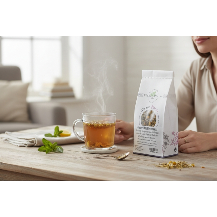 Tisane Haut les Cœurs – Confort Digestif & Nausées | Michel Pierre | 100g