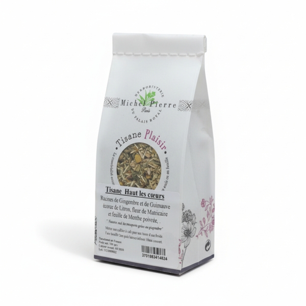 Tisane Haut les Cœurs – Confort Digestif & Nausées | Michel Pierre | 100g