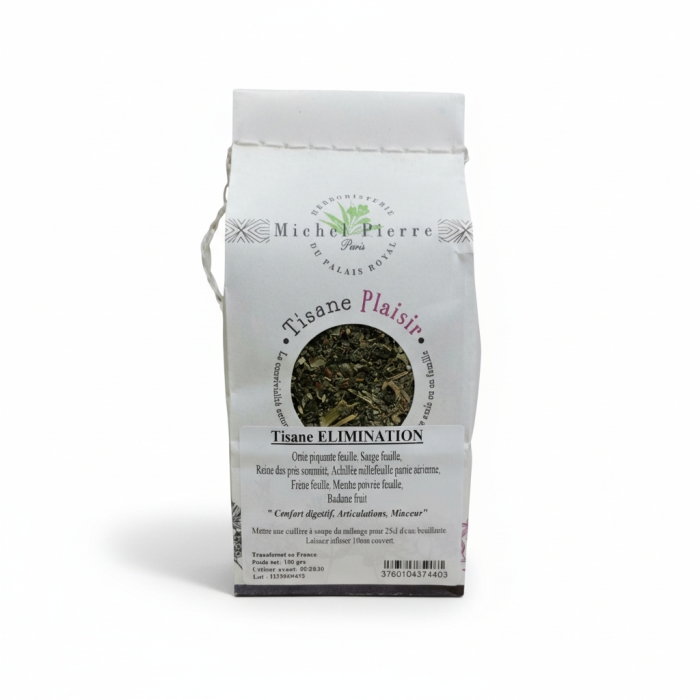 Tisane Élimination | Reine des Prés & Frêne | Michel Pierre | 100g