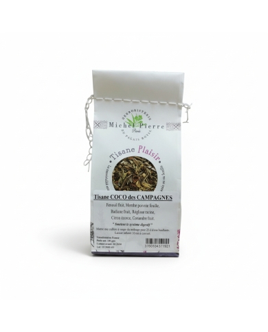Tisane Coco des Campagnes – Digestion & Légèreté | Michel Pierre | 100g