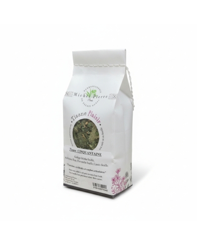 Tisane Cinquantaine – Performances Cérébrales & Confort Articulaire |Michel Pierre | 100g
