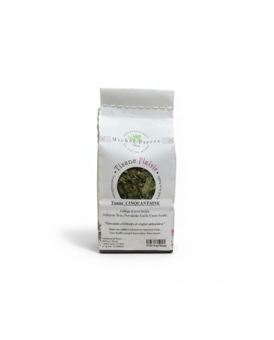 Tisane Cinquantaine – Performances Cérébrales & Confort Articulaire |Michel Pierre | 100g