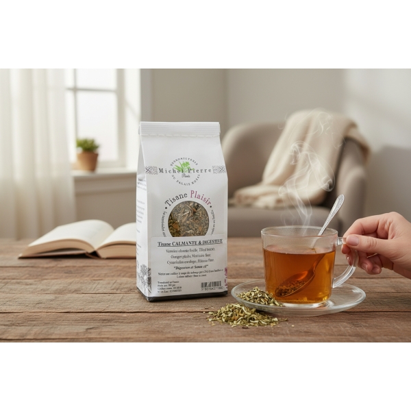 Tisane Calmante & Digestive –  Verveine & Oranger | Michel Pierre | 90g