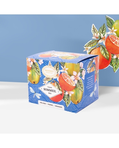 Tisane Sommeil Bio en infusettes en recharge carton