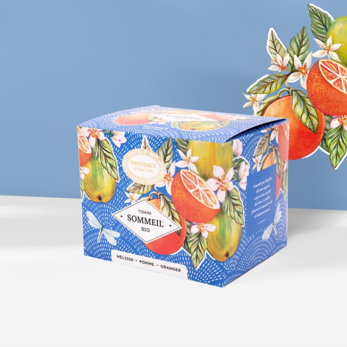 Tisane Sommeil Bio en infusettes en recharge carton