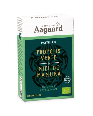 Pastilles Propolis Verte & Miel de Manuka - 24 pastilles