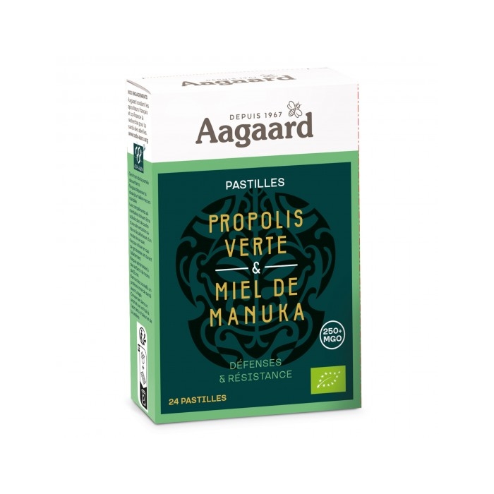 Pastilles Propolis Verte & Miel de Manuka - 24 pastilles