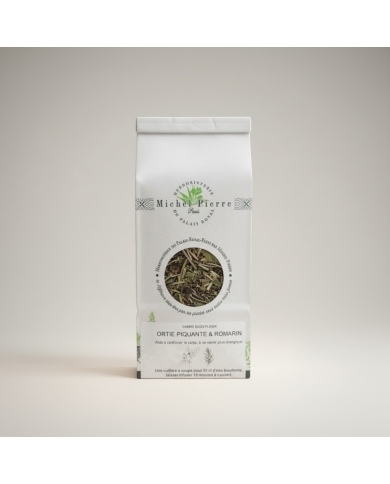 Duo Ortie & Romarin – Tisane Vitalité & Énergie Naturelle | Infusion Tonique