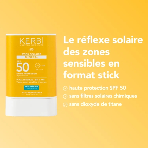 Stick Solaire Minérale SPF 50