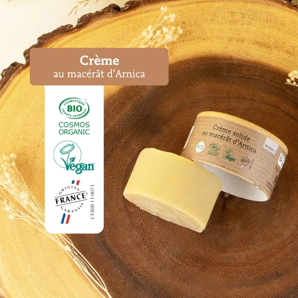Crème solide au macérât d'Arnica