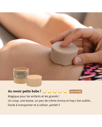 Crème solide au macérât d'Arnica