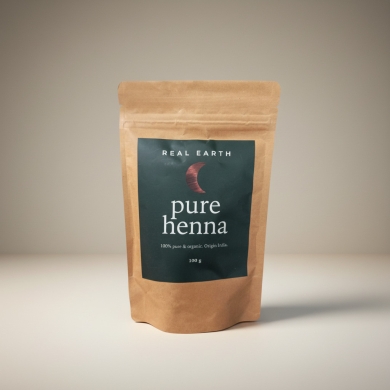 Henné Naturel 100% Biologique – Colorant Végétal | Real Earth