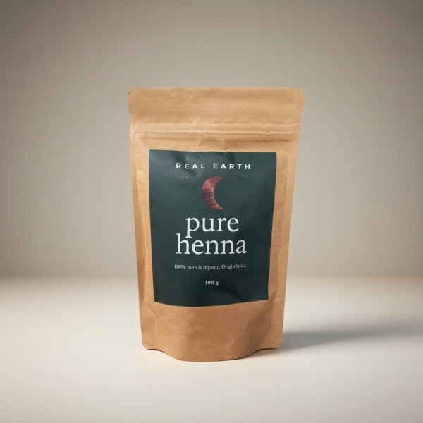 Henné Naturel 100% Biologique – Colorant Végétal | Real Earth