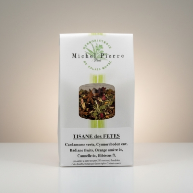 Tisane des Fêtes | Cardamome & Cynorrhodon | Michel Pierre | 100g