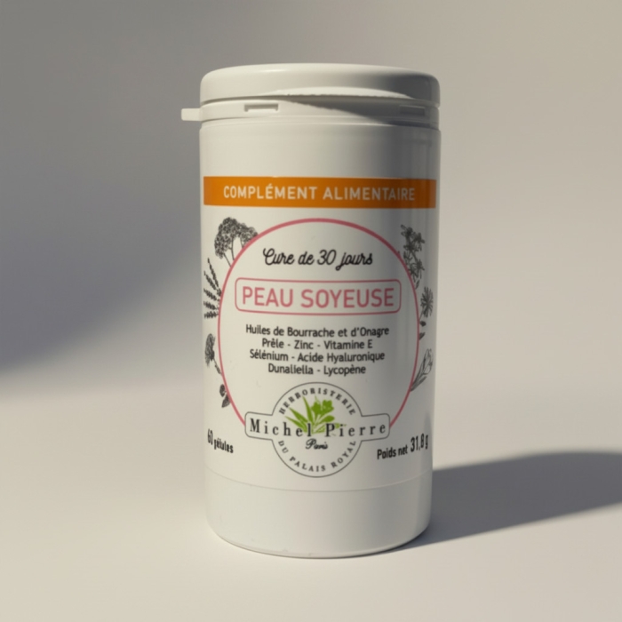 Peau Soyeuse en gélules Herboristerie du Palais Royal Paris Michel Pierre