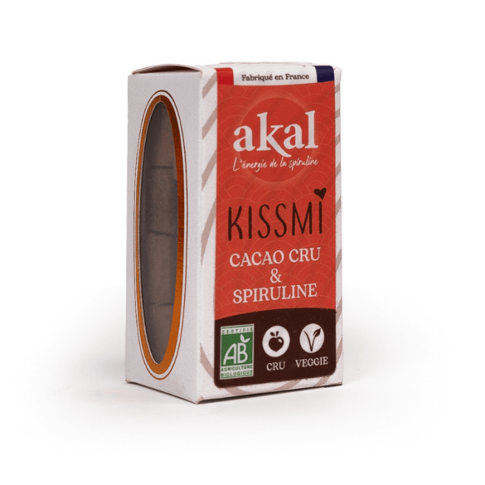 Truffe Spiruline et cacao cru Bio