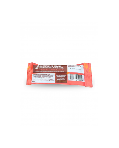 Barre Spiruline Brownie Bio