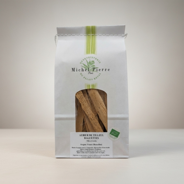 Aubier de Tilleul du Roussillon en baguettes BIO