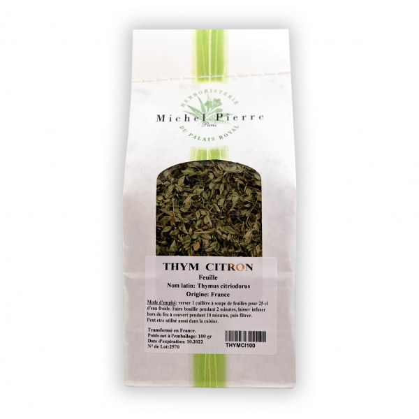 Thym Citronné Feuilles en vrac BIO