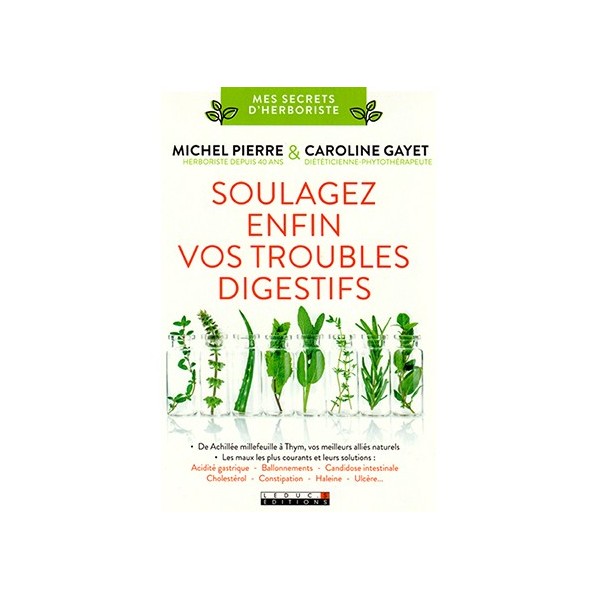 Livre "Soulagez enfin vos troubles digestifs"