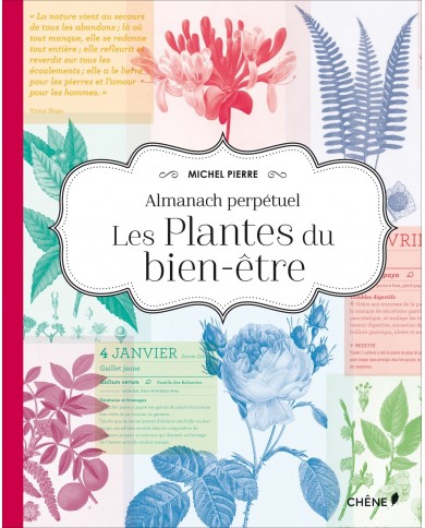 Livre "Almanach Perpétuel: Les Plantes du bien-être"