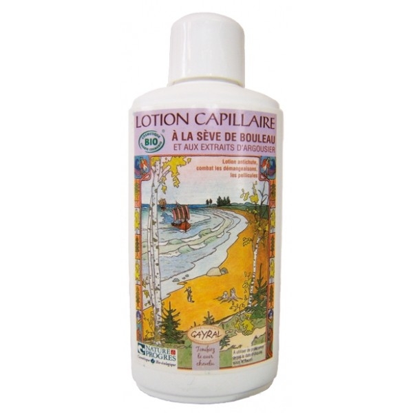 Lotion Capillaire à la sève de Bouleau et aux extraits d'Argousier