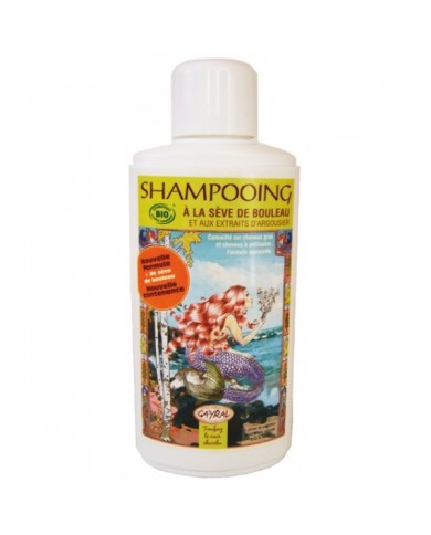 Shampooing à la sève de Bouleau et aux extraits d'Argousier