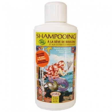 Shampooing à la sève de Bouleau et aux extraits d'Argousier