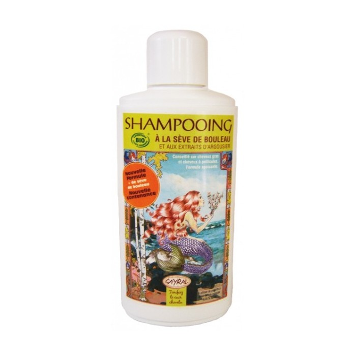 Shampooing à la sève de Bouleau et aux extraits d'Argousier
